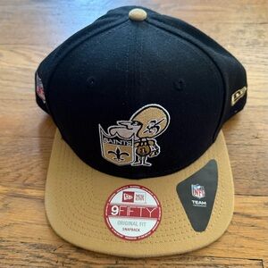 New Orleans Saints New Era Retro Two-Tone Snapback Hat